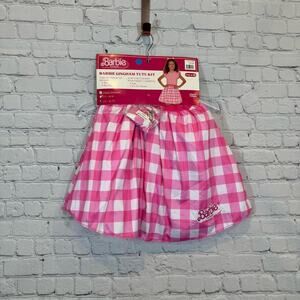 Barbie Gingham Tutu Girl’s Costume Skirt with Bow